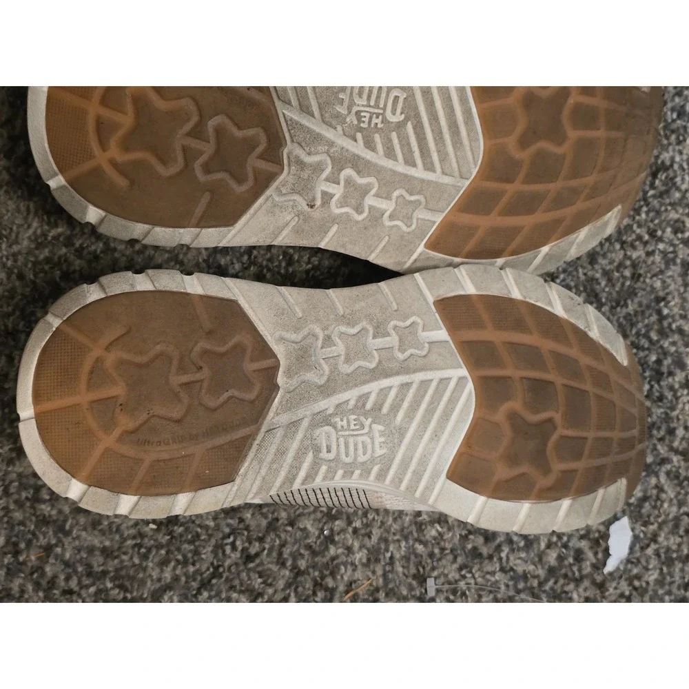 Hey Dude Mens 8 Slip- Ons